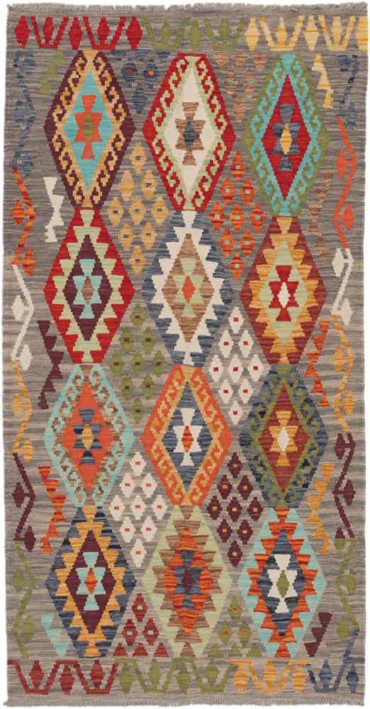 Tapete afegão Kilim Afegão Heritage 197x104 197x104, Tapete persa Tecido à mão