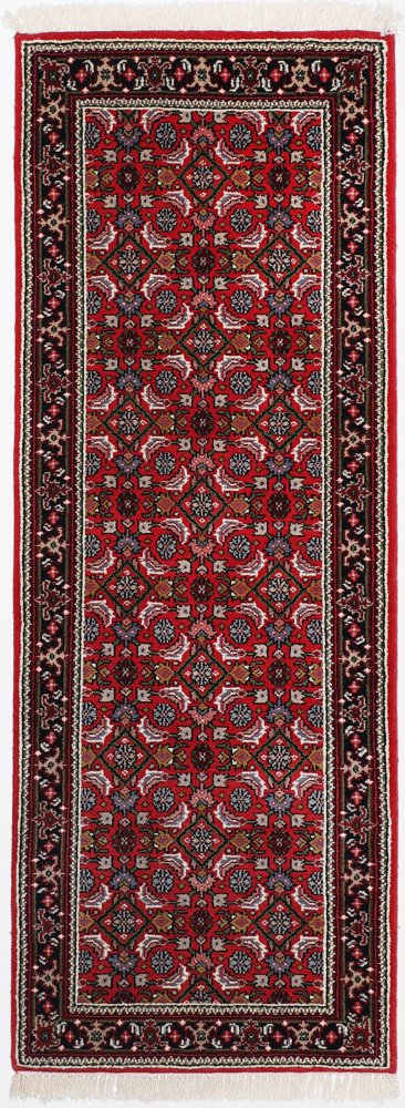 Tappeto indiano Indo Bidjar 195x74 195x74, Tappeto persiano Annodato a mano