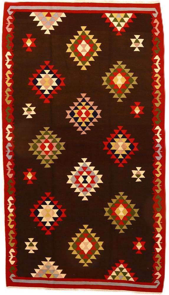 Persian Rug Kilim Fars 201x111 201x111, Persian Rug Woven by hand
