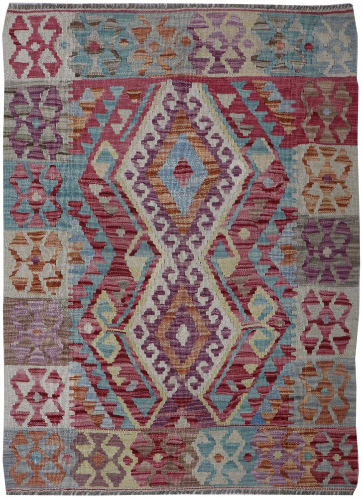 Covor afgan Chilim Afghan 104x81 104x81, Covor persan Țesut manual