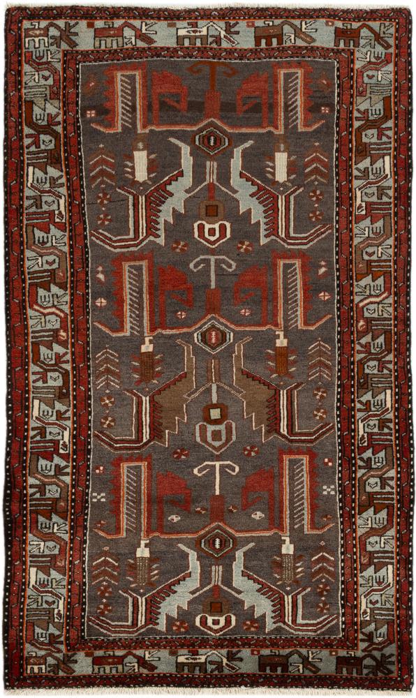 Persisk tæppe Khamseh 214x128 214x128, Persisk tæppe Knyttet i hånden