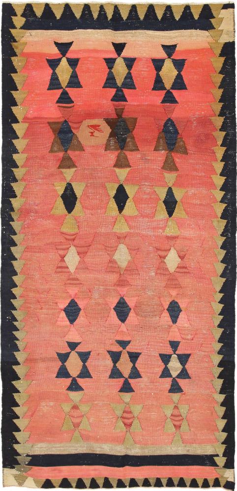 Persisk tæppe Kelim Fars 316x149 316x149, Persisk tæppe Håndvævet