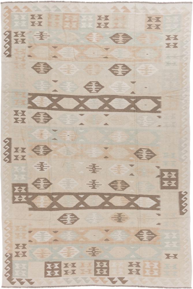 Afghanischer Teppich Kelim Afghan Heritage 11'4"x7'7" 11'4"x7'7", Perserteppich Handgewebt