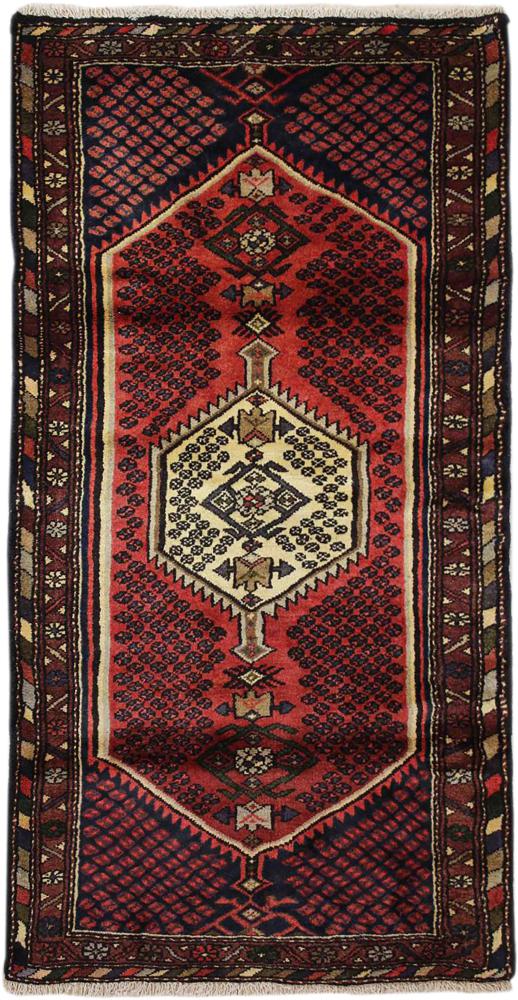 Persian Rug Hamadan 152x76 152x76, Persian Rug Knotted by hand