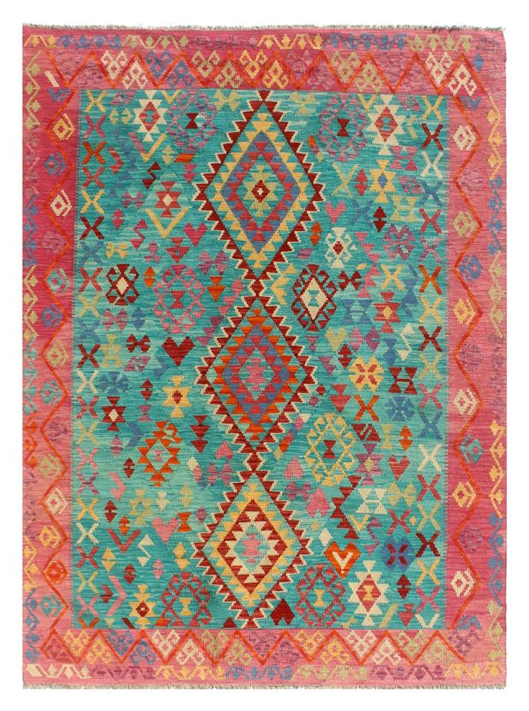 Tappeto Afgano Kilim Afghan 290x206 290x206, Tappeto persiano Tessuto a mano