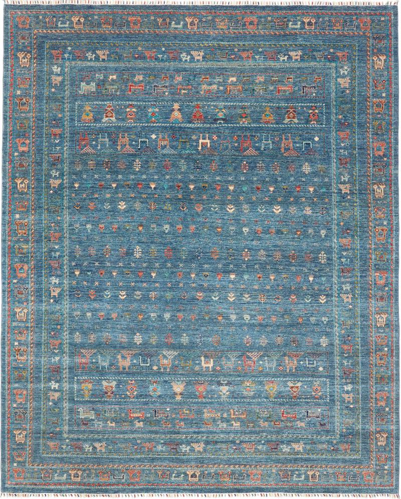 Pakistani rug Design Arijana 10'0"x8'1" 10'0"x8'1", Persian Rug Knotted by hand