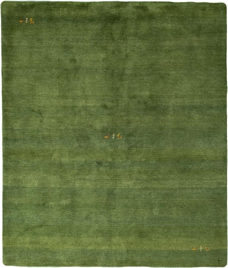 Persian Rug Persian Gabbeh 246x208 246x208, Persian Rug Knotted by hand