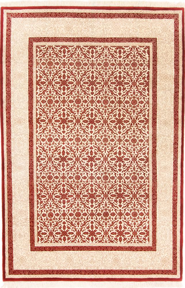 Tapis indien Tabriz 182x121 182x121, Tapis persan Noué à la main