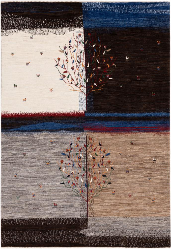 Persisk tæppe Persisk Gabbeh Kashkuli Banafsheh 235x163 235x163, Persisk tæppe Knyttet i hånden