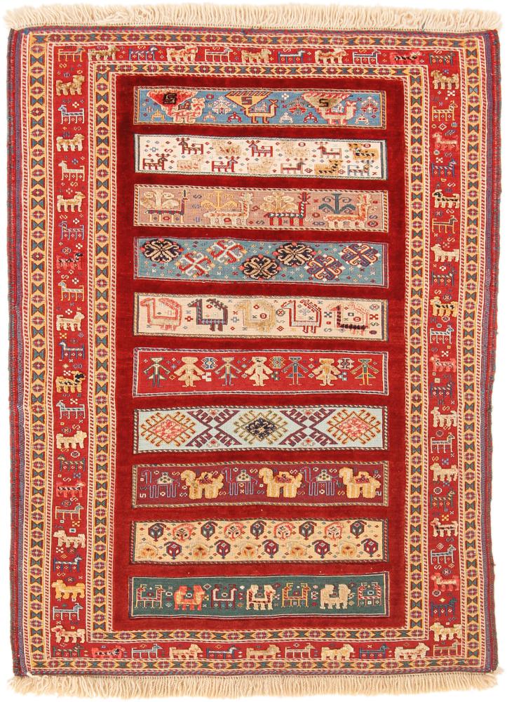 Perzsa szőnyeg Kilim Soozani Nimbaft 113x84 113x84, Perzsa szőnyeg szőttesek