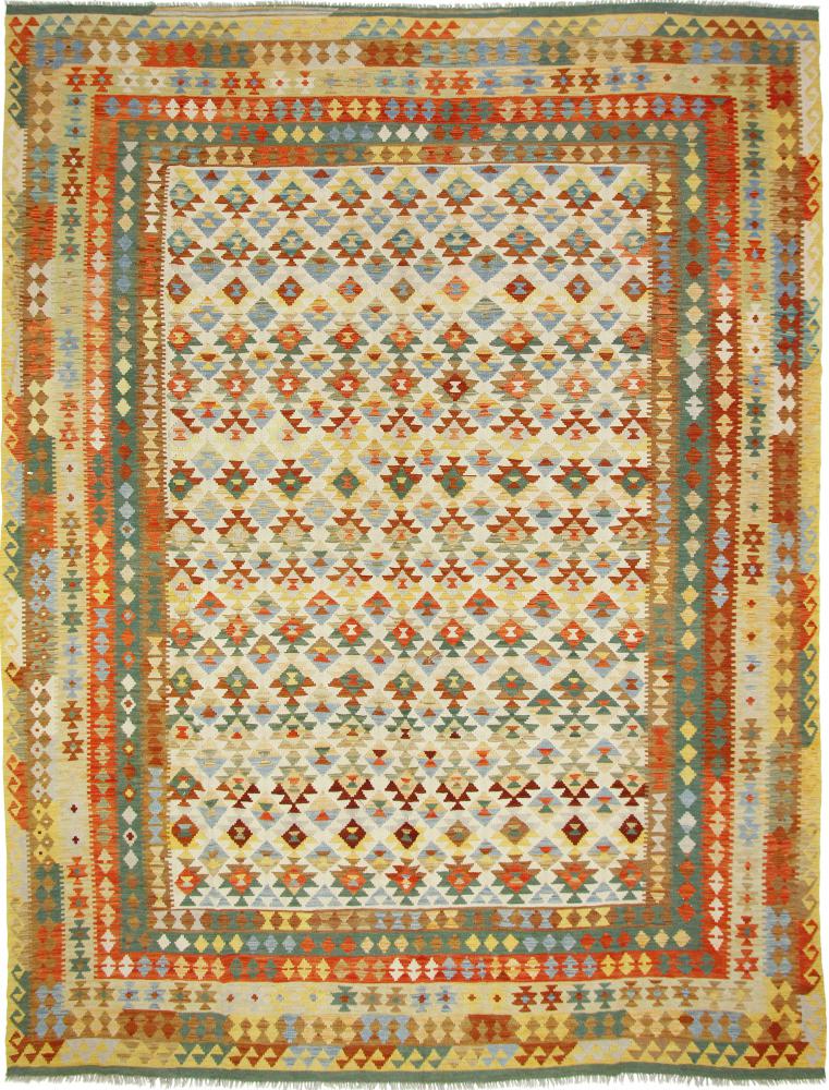 Tapete afegão Kilim Afegão 400x305 400x305, Tapete persa Tecido à mão