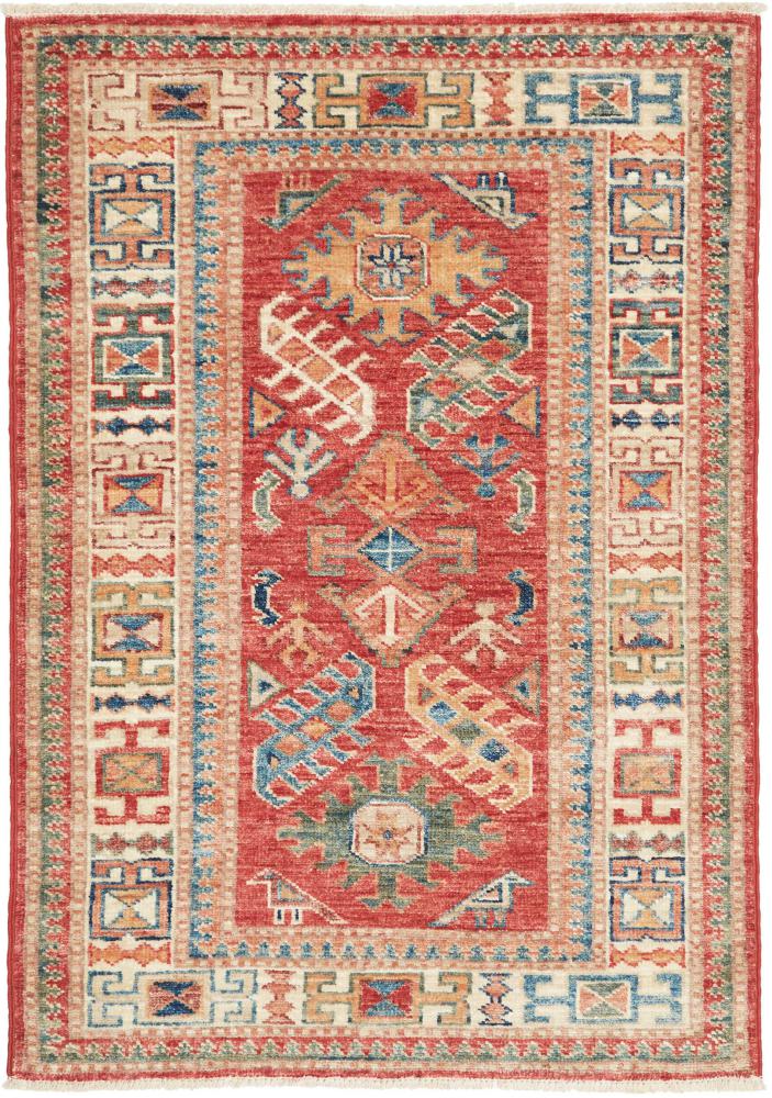 Pakistanischer Teppich Kazak Royal 100x70 100x70, Perserteppich Handgeknüpft