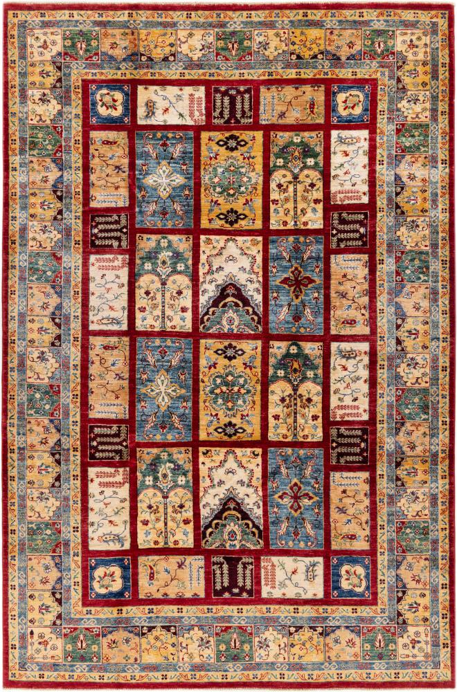Pakistanilainen matto Arijana Bakhtiari 312x208 312x208, Persialainen matto Solmittu käsin