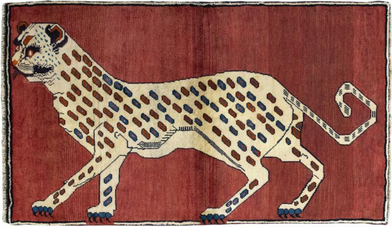 Tapis persan Persan Gabbeh 173x102 173x102, Tapis persan Noué à la main