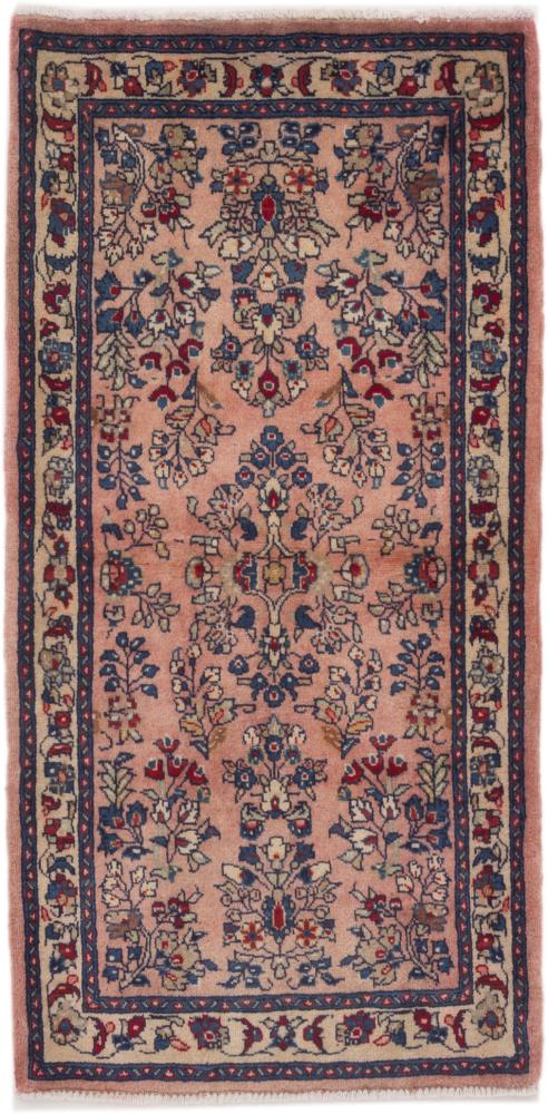 Persian Rug Sarouk 136x71 136x71, Persian Rug Knotted by hand