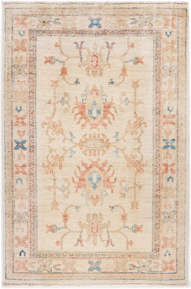 Afghanischer Teppich Ziegler Farahan 4'0"x2'8" 4'0"x2'8", Perserteppich Handgeknüpft