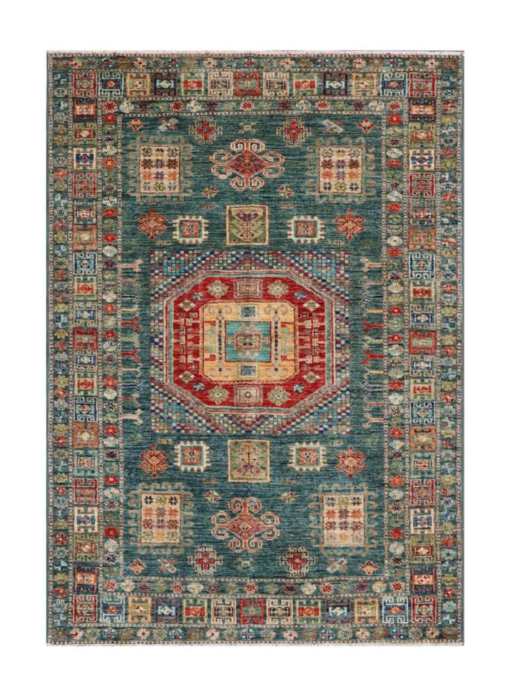 Alfombra afgana Kazak Ghazni 170x123 170x123, Alfombra persa Anudado a mano