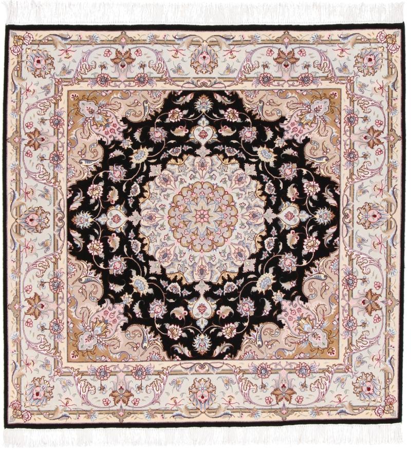 Perzsa szőnyeg Tabriz 50Raj 5'0"x5'0" 5'0"x5'0", Perzsa szőnyeg Kézzel csomózva