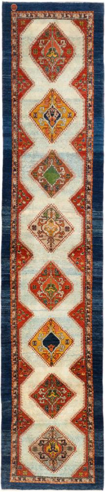 Persian Rug Persian Gabbeh Loribaft 409x87 409x87, Persian Rug Knotted by hand