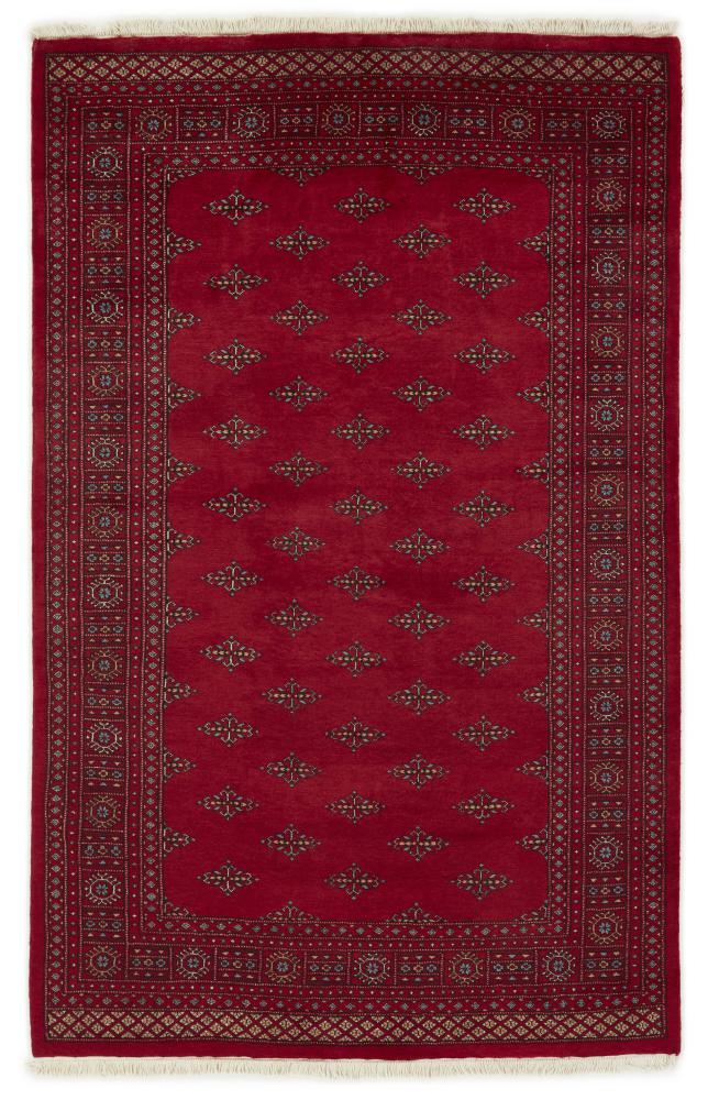 Pakistani rug Pakistan Buchara 3ply 8'3"x5'5" 8'3"x5'5", Persian rug Hand-knotted
