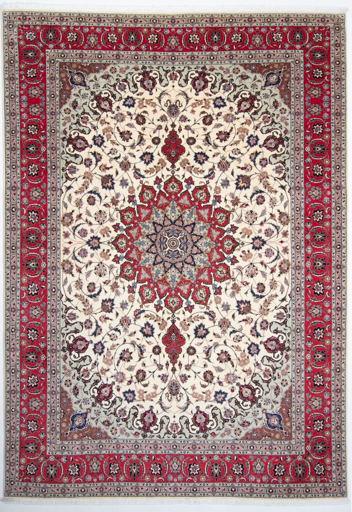 Tapete persa Tabriz 50Raj 353x252 353x252, Tapete persa Atado à mão