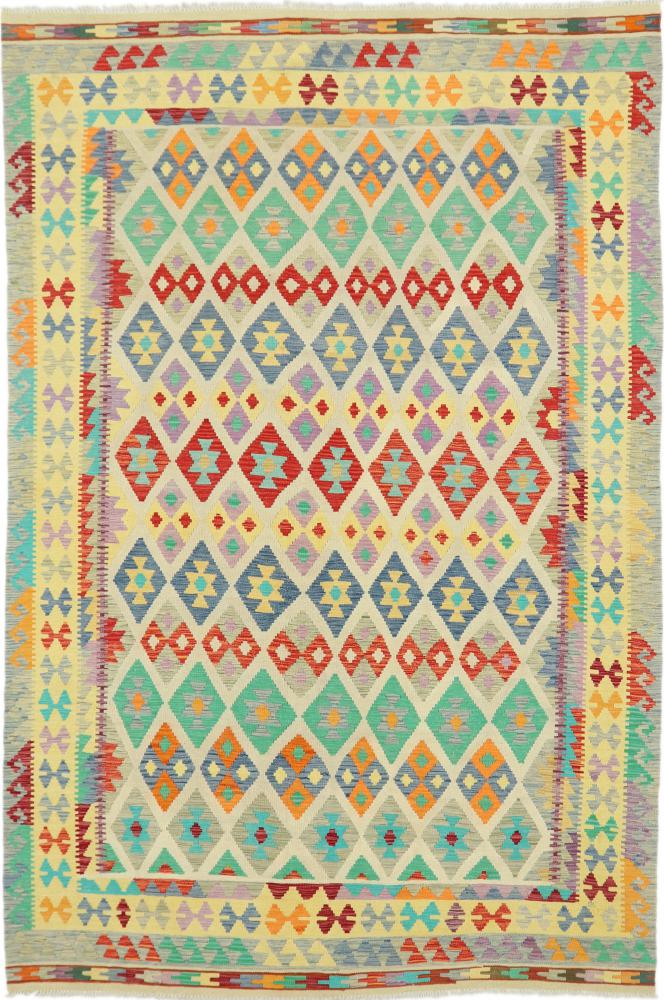 Tapete afegão Kilim Afegão Heritage 297x196 297x196, Tapete persa Tecido à mão