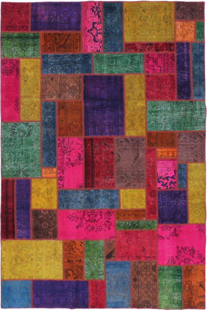 Perzsa szőnyeg Patchwork 299x199 299x199, Perzsa szőnyeg Kézzel csomózva