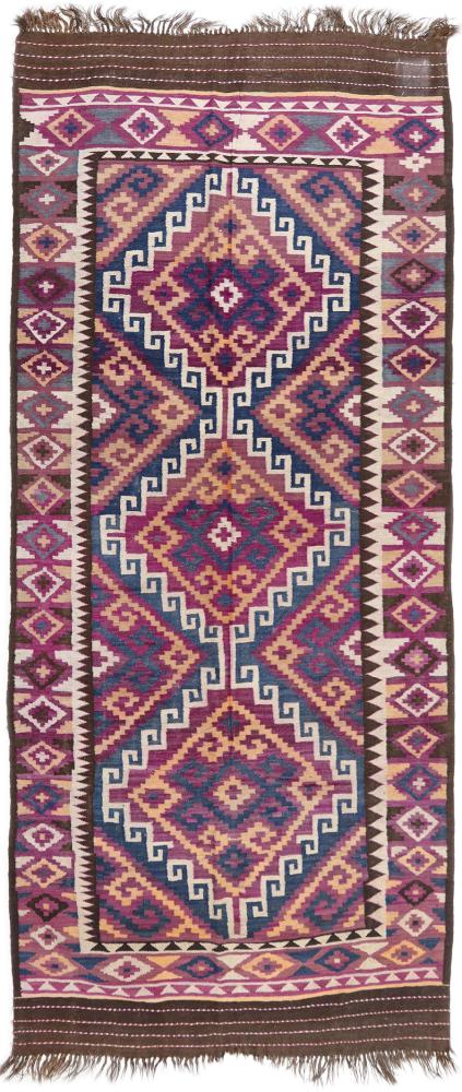 Persisk tæppe Kelim Afghan 352x148 352x148, Persisk tæppe Håndvævet