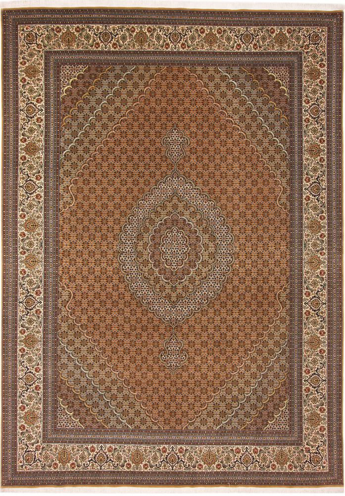 Tapete persa Tabriz Mahi 349x248 349x248, Tapete persa Atado à mão