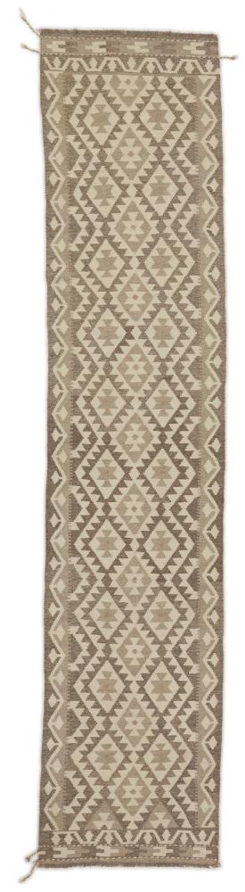 Pakistaans tapijt Kilim Afghan 385x84 385x84, Perzisch tapijt Handgeweven