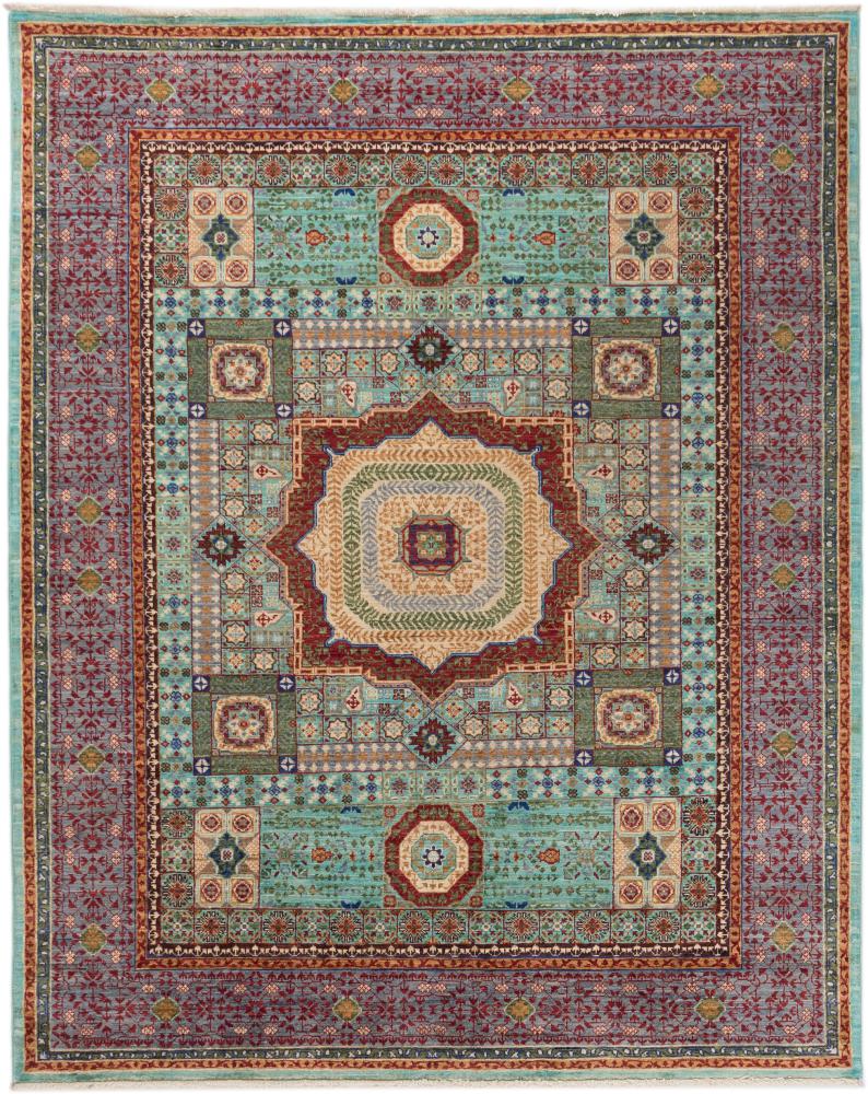 Afghaans tapijt Mamluk 200x161 200x161, Perzisch tapijt Handgeknoopte