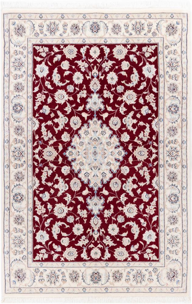 Tapis persan Naïn 9La 184x120 184x120, Tapis persan Noué à la main