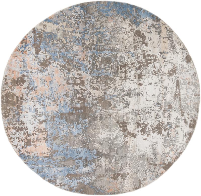 Tapis indien Sadraa 180x180 180x180, Tapis persan Noué à la main