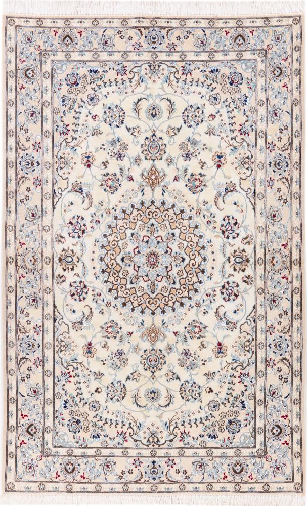 Persisk tæppe Nain 9La 246x153 246x153, Persisk tæppe Knyttet i hånden