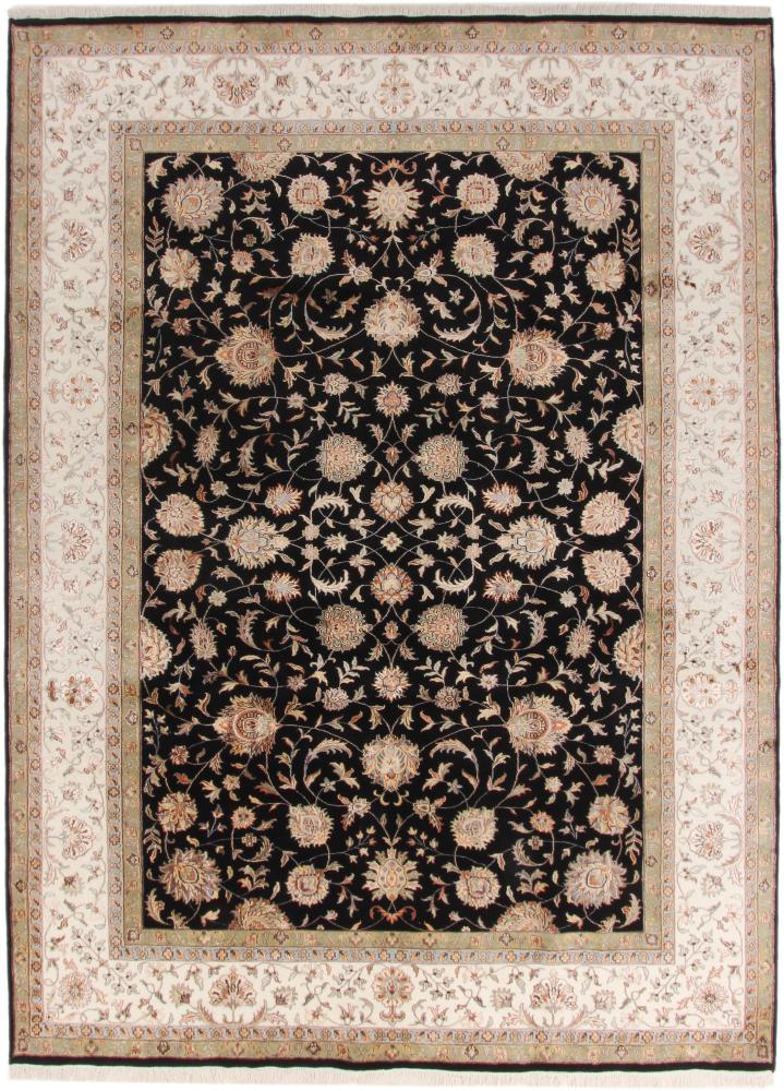 Indiai szőnyeg Indo Tabriz 11'10"x8'9" 11'10"x8'9", Perzsa szőnyeg Kézzel csomózva