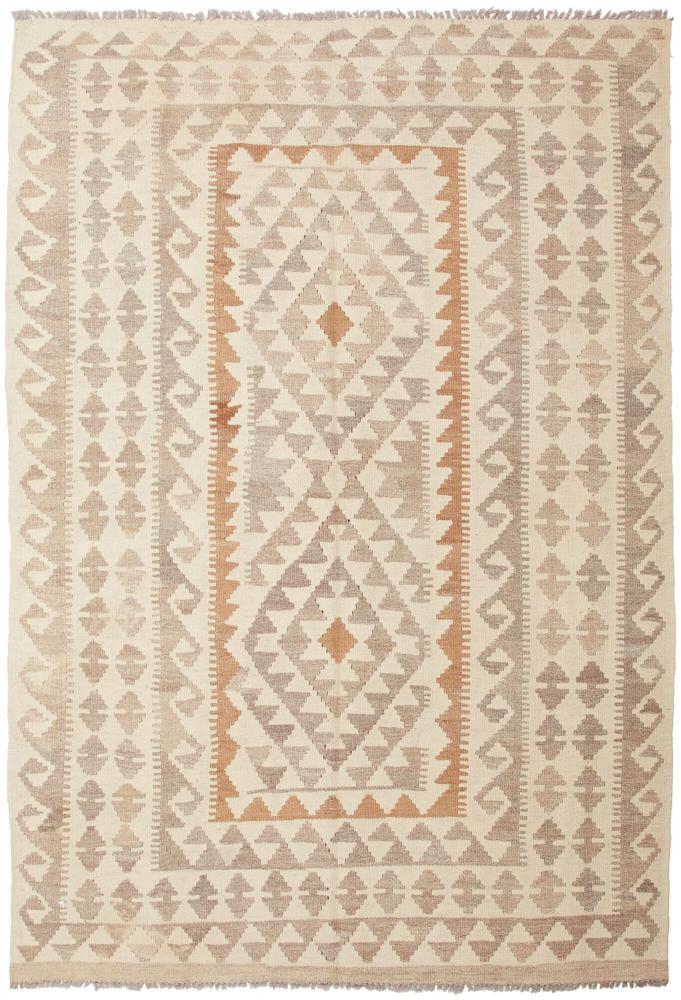 Tapete afegão Kilim Afegão 174x119 174x119, Tapete persa Tecido à mão