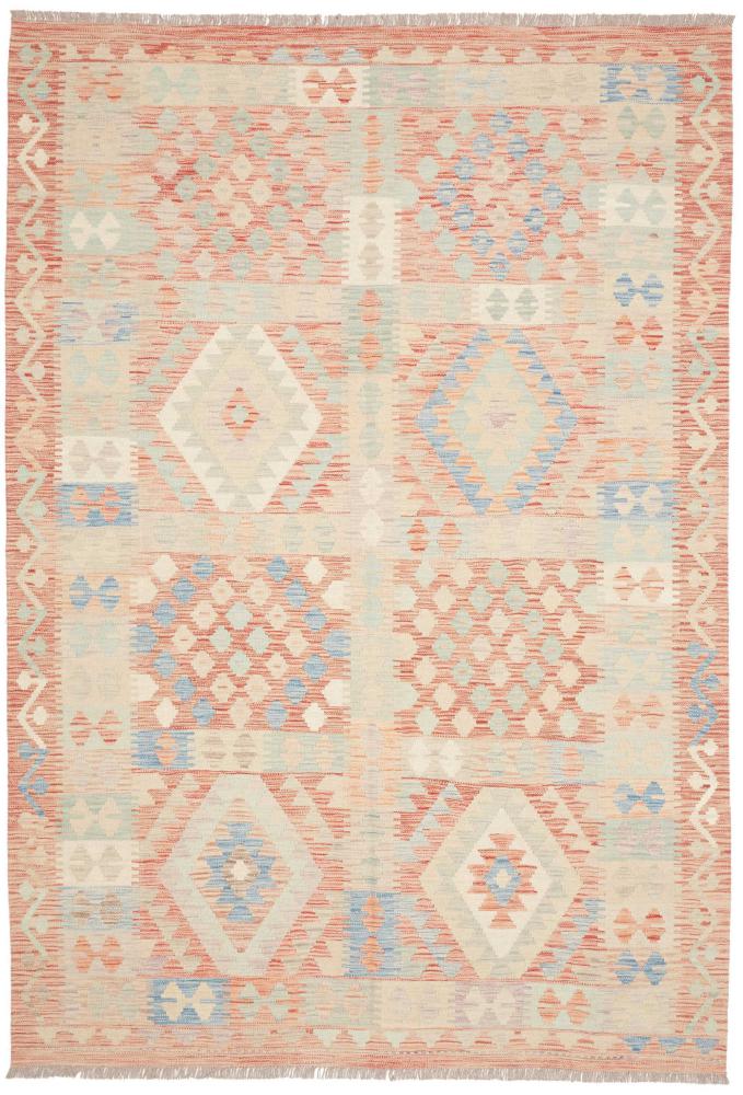 Afghanischer Teppich Kelim Afghan 249x170 249x170, Perserteppich Handgewebt