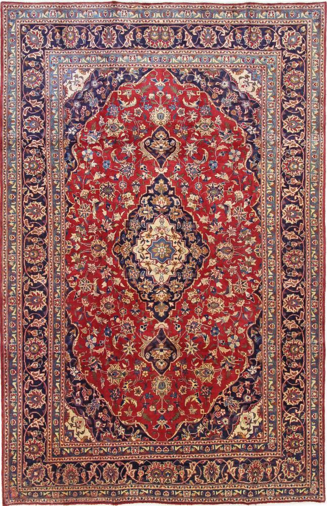 Persisk tæppe Mashhad 301x194 301x194, Persisk tæppe Knyttet i hånden