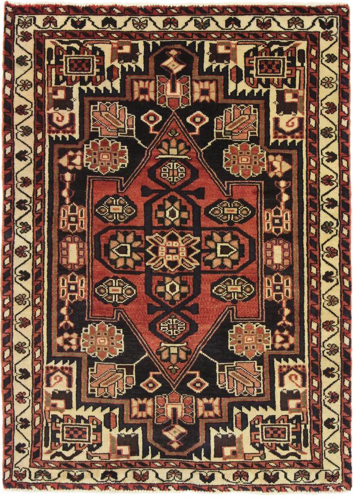 Tapete persa Hamadan 147x104 147x104, Tapete persa Atado à mão