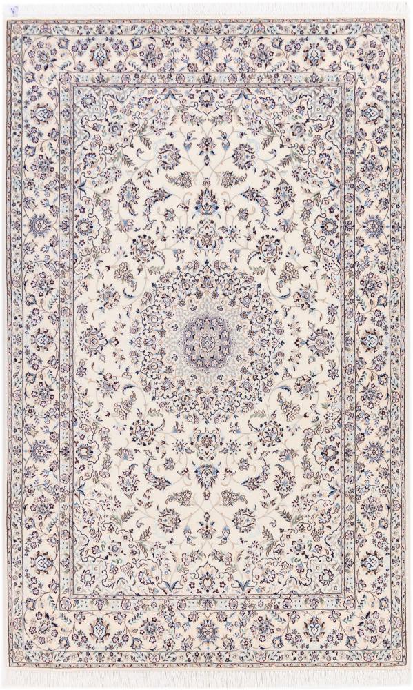 Tapis persan Naïn 6La 228x140 228x140, Tapis persan Noué à la main