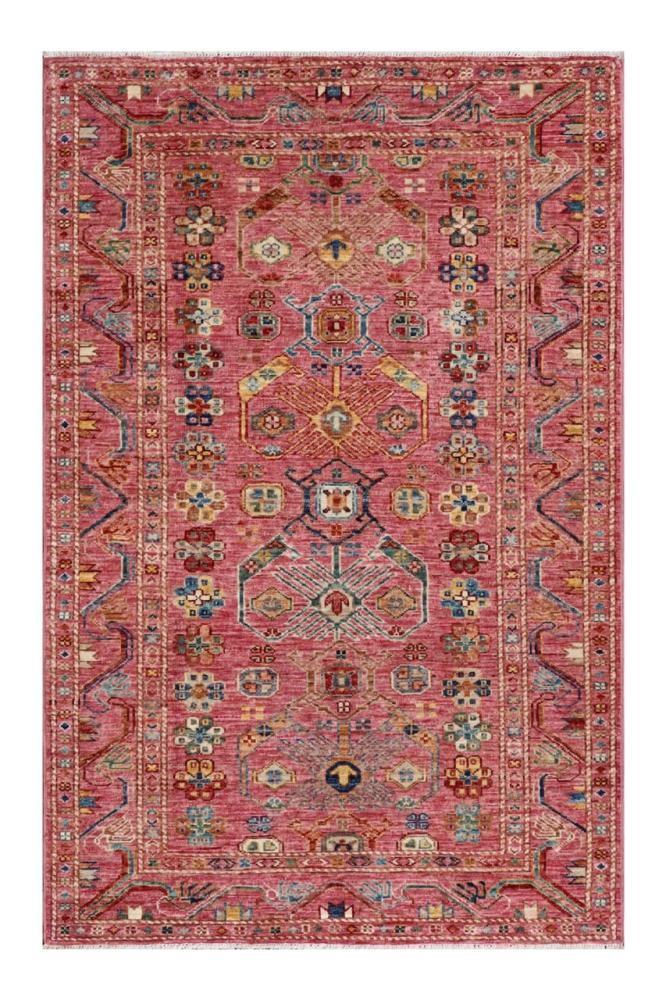 Covor afgan Kazak Ghazni 157x103 157x103, Covor persan Lucrate de mână