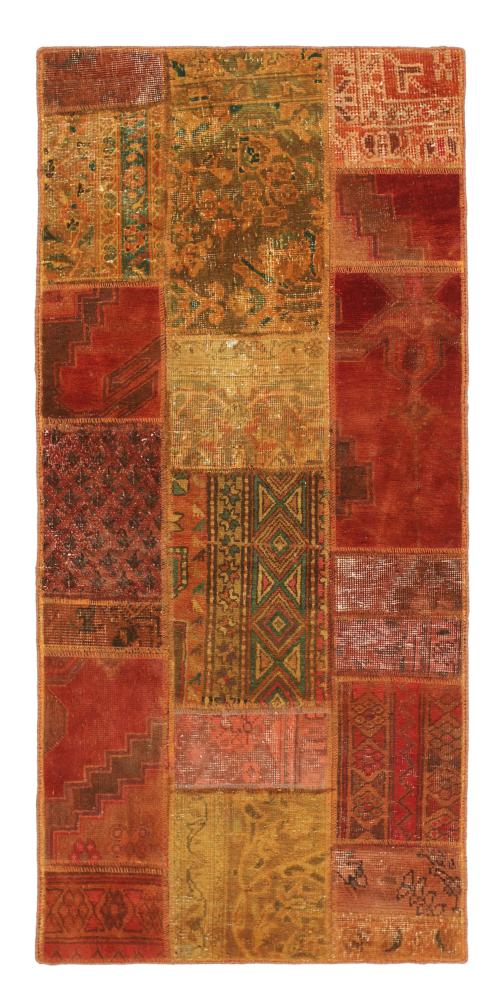 Persian Rug Patchwork 154x76 154x76, Persian Rug Knotted by hand
