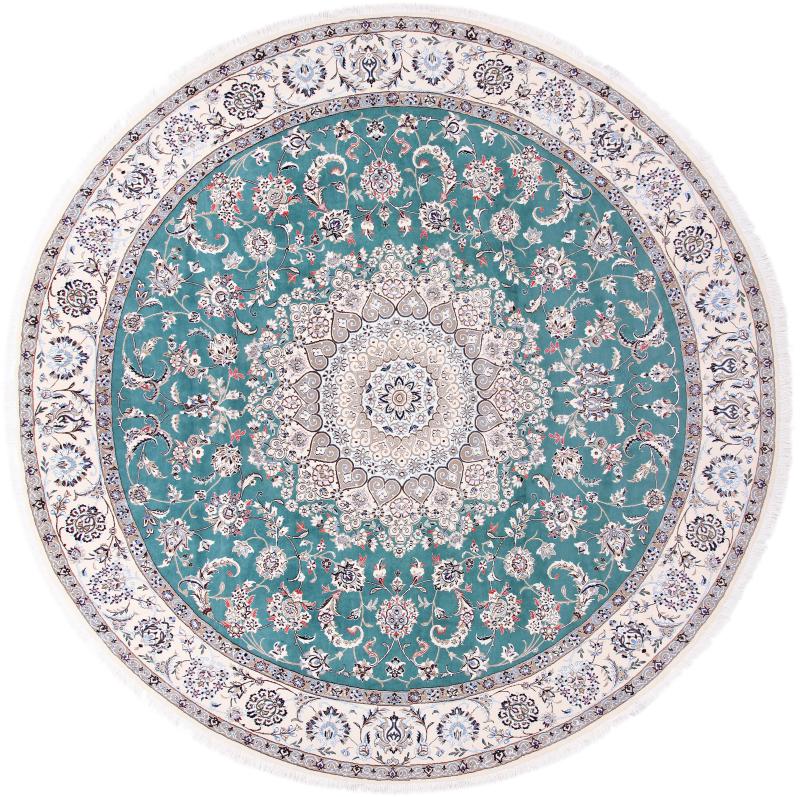 Persian Rug Nain 9La 400x400 400x400, Persian Rug Knotted by hand