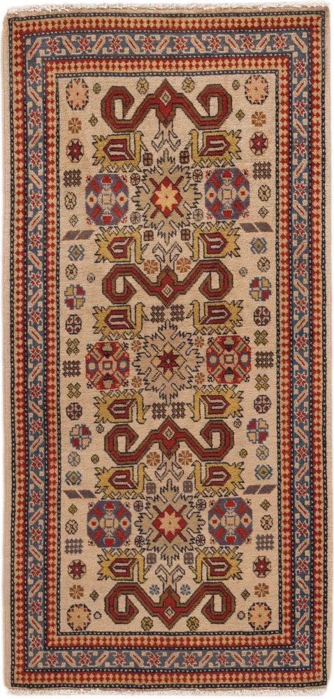 Ρωσικό χαλί Shirvan παλαιός 124x60 124x60, Περσικό χαλί Οι κόμποι έγιναν με το χέρι