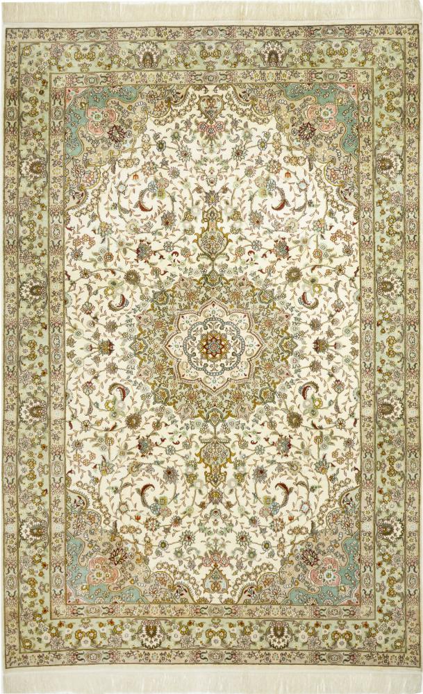  Hereke Zijde 237x157 237x157, Perzisch tapijt Handgeknoopte