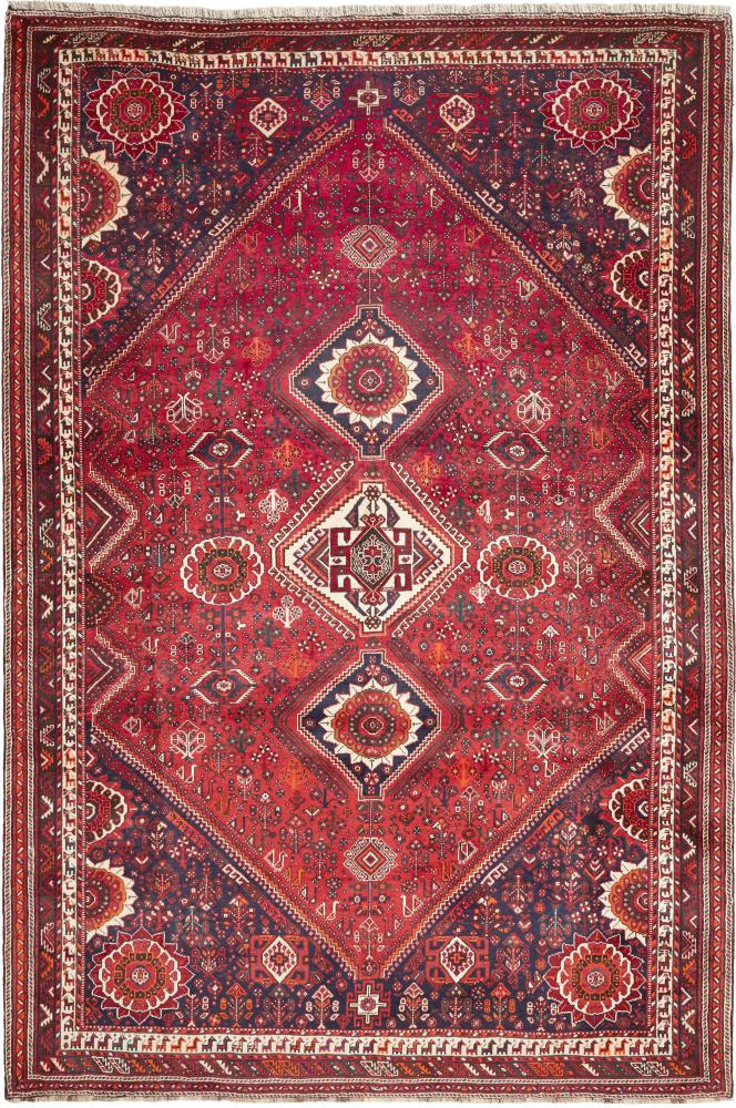 Persian Rug Shiraz 329x222 329x222, Persian Rug Knotted by hand