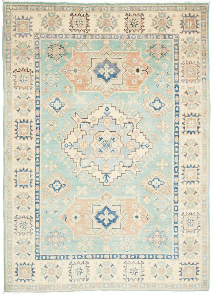 Afghansk teppe Kazak 207x146 207x146, Persisk teppe Knyttet for hånd