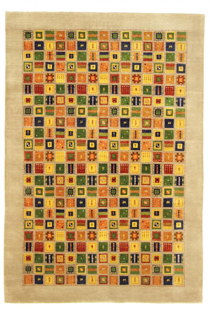 Indisk tæppe Gabbeh Loribaft 249x173 249x173, Persisk tæppe Knyttet i hånden