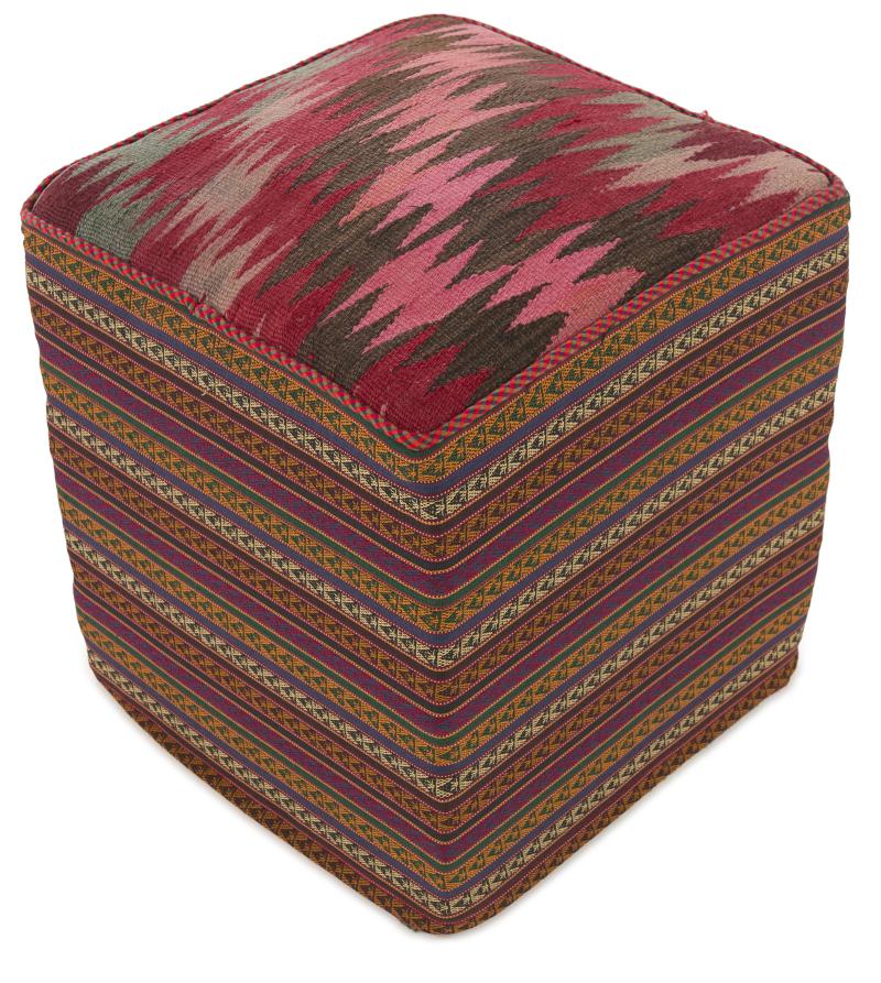 Περσικό χαλί Κιλίμ Hocker 49x49 49x49, Περσικό χαλί Χειροποίητη ύφανση