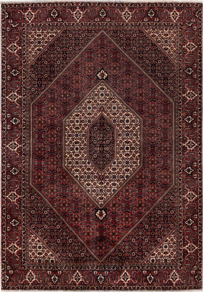 Persian Rug Bidjar 7'7"x5'4" 7'7"x5'4", Persian Rug Knotted by hand